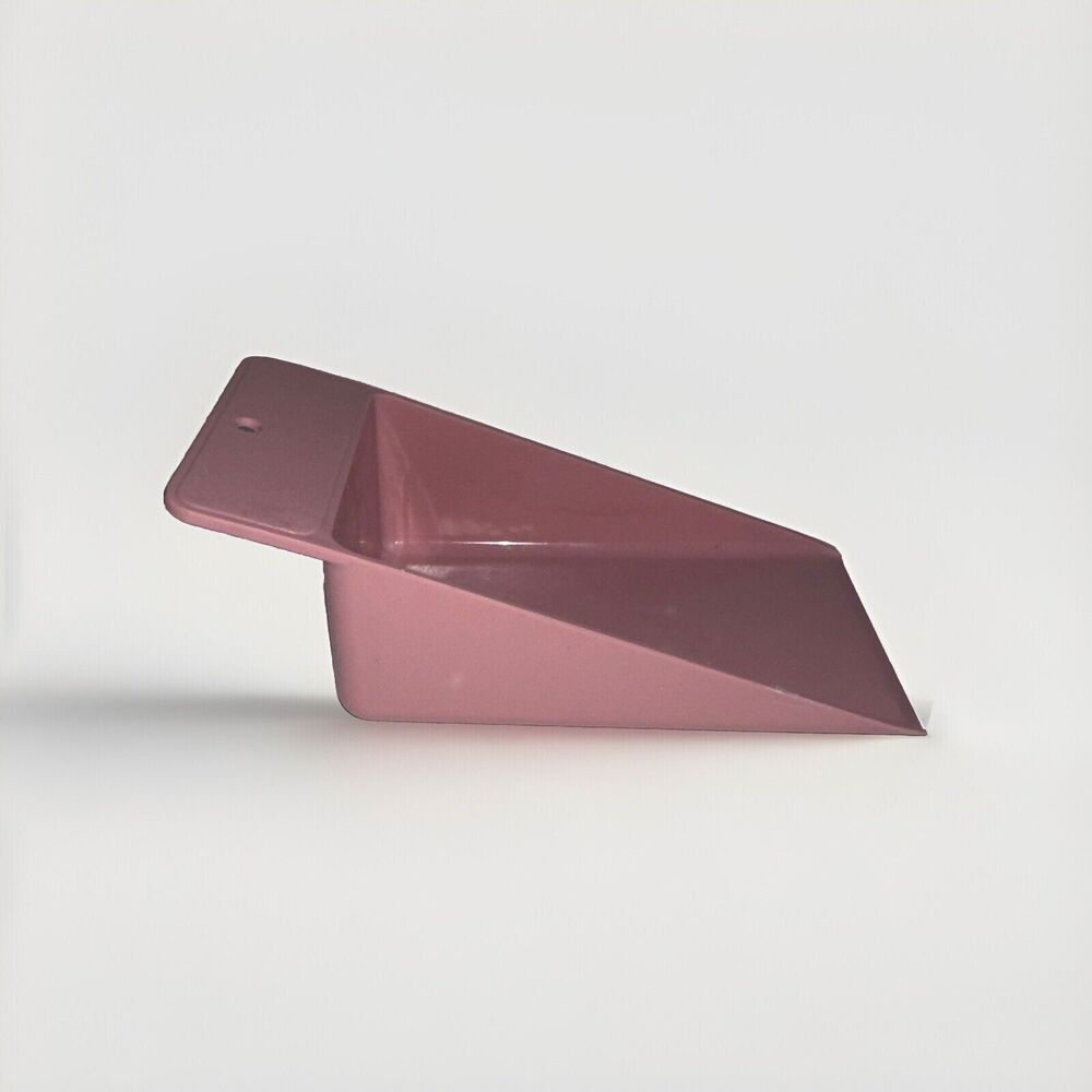 Tupperware Scoop Wedge Scoop Flat Bottom Canister Flour Sugar 1452-4 Pink Mauve